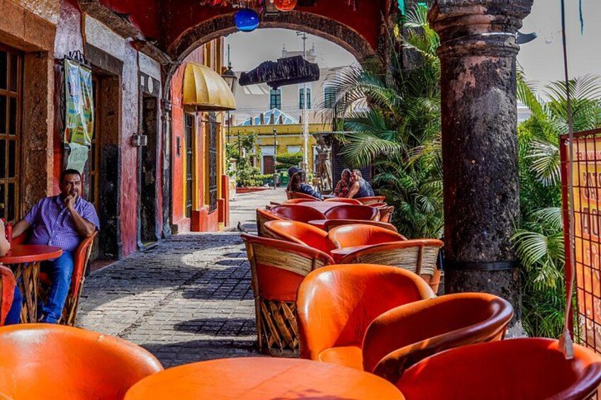 Los Portales del Cielo Restaurant, our official stop for lunch. 5