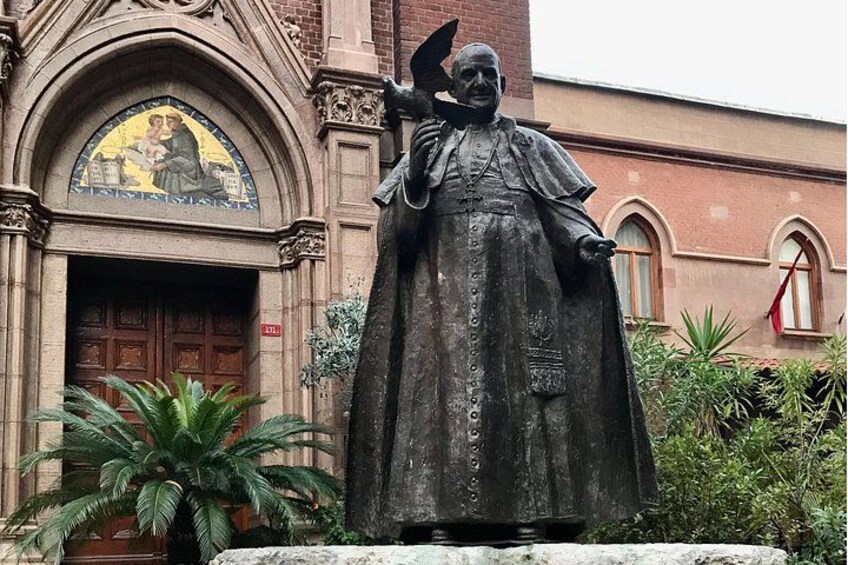 Church of St. Anthony of Padua, Pope XXIII. John, Ioannes, Angelo Guiseppe Roncalli, 4