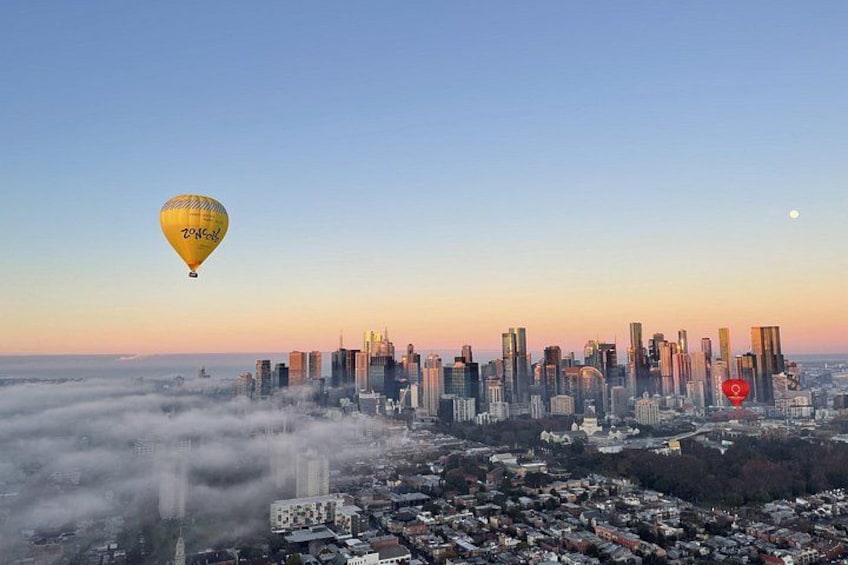 Melbourne Sunrise Hot Air Balloon Flight Plus Free Photos 1