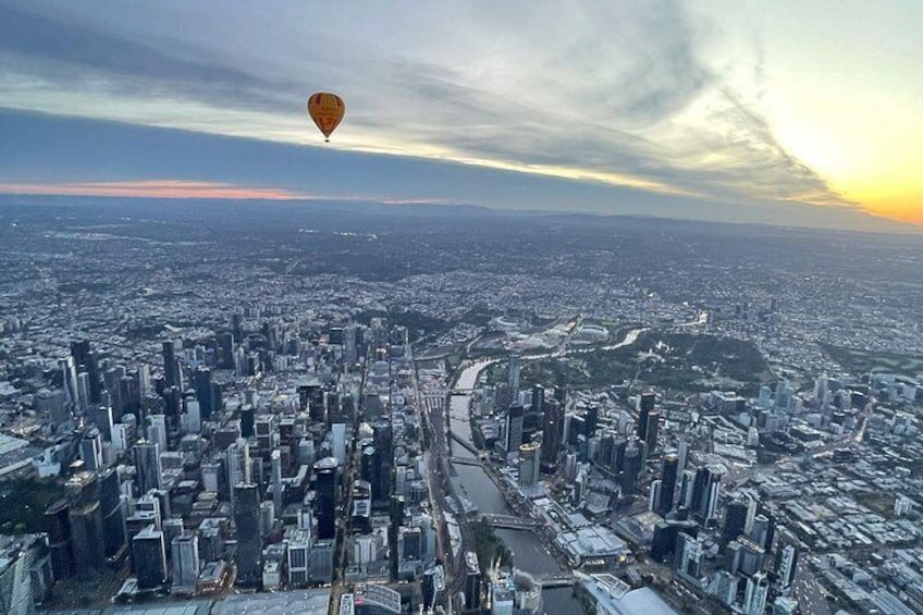 Melbourne Sunrise Hot Air Balloon Flight 2