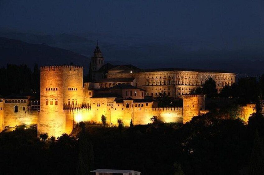 Granada Alhambra Private Night Tour Includes Tickets 1