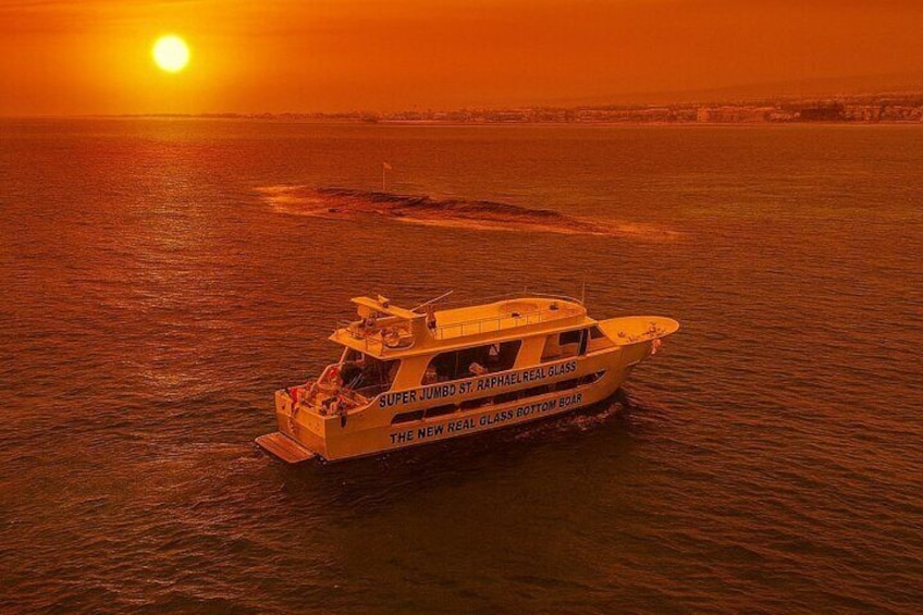 Paphos Sunset Cruise Swim Snorkel & Jump into the Golden Hour 1
