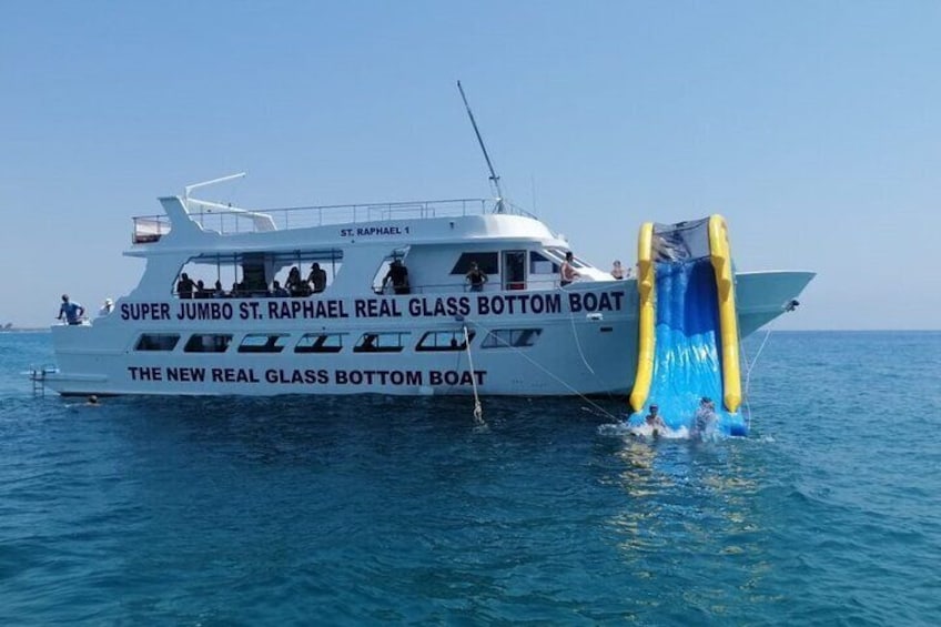 Paphos Sunset Cruise Swim Snorkel & Jump into the Golden Hour 4