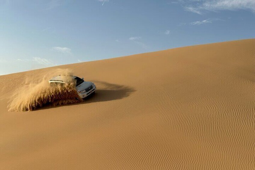 Abu Dhabi Private Morning Desert Safari with Sandboarding 3