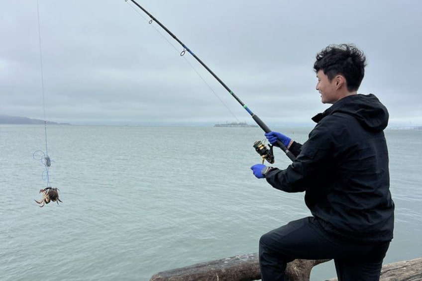 Catch and Cook Crabbing Experience under Golden Gate Bridge SF 2