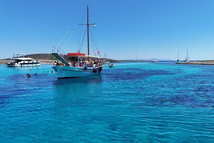 Half Day Sea Tours Blue Lagoon Sea Caves Antiparos Alyki port 5