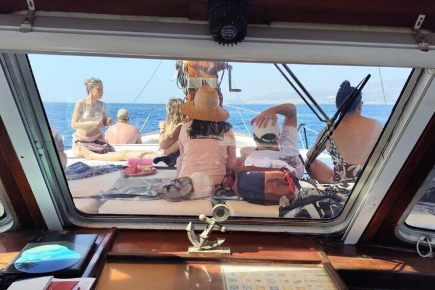 Half Day Sea Tours Blue Lagoon Sea Caves Antiparos Alyki port 2