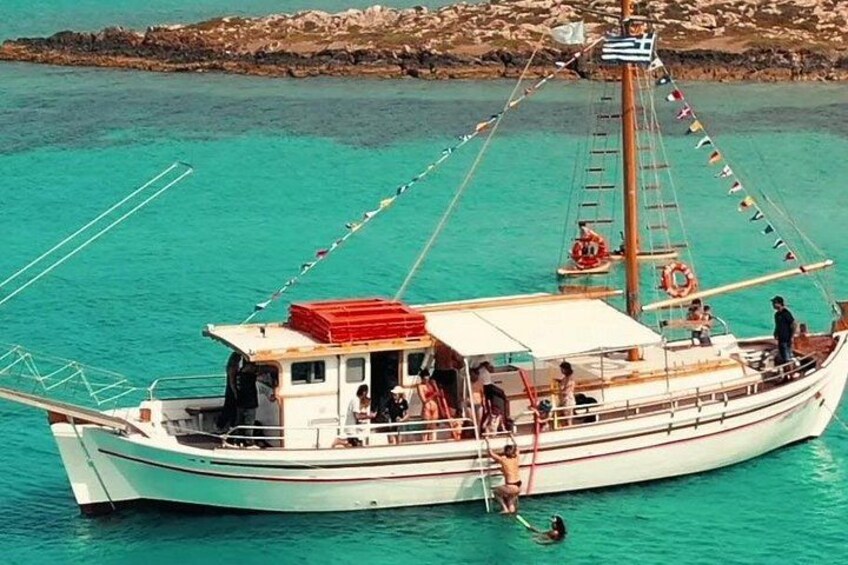Half Day Sea Tours Blue Lagoon Sea Caves Antiparos Alyki port 4