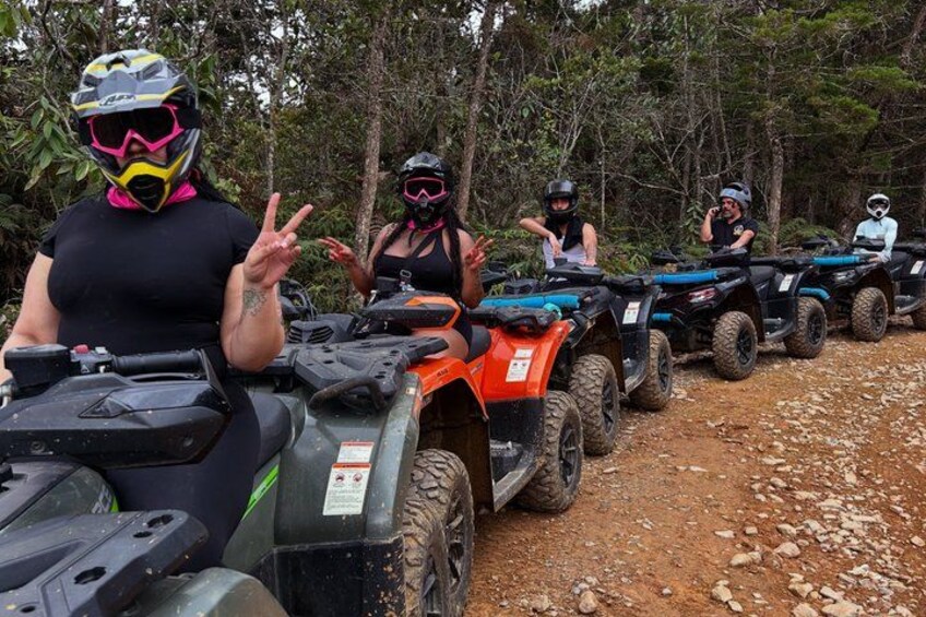 Medellin : Off-Road Adventure in ATV, Quad-Adrenalin-waterfall 2