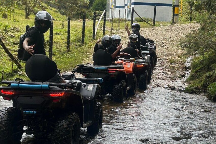 Medellin : Off-Road Adventure in ATV, Quad-Adrenalin-waterfall 4