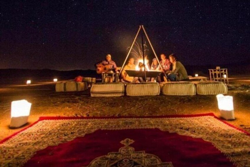 Merzouga 1 night at Desert Luxury camp 1