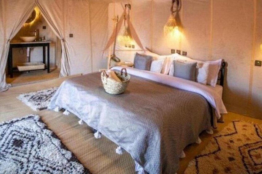 Merzouga 1 night at Desert Luxury camp 5