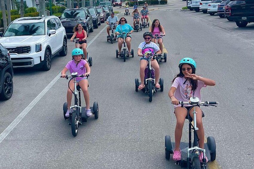Private Trike and Moped Tour of Downtown Naples Florida 2