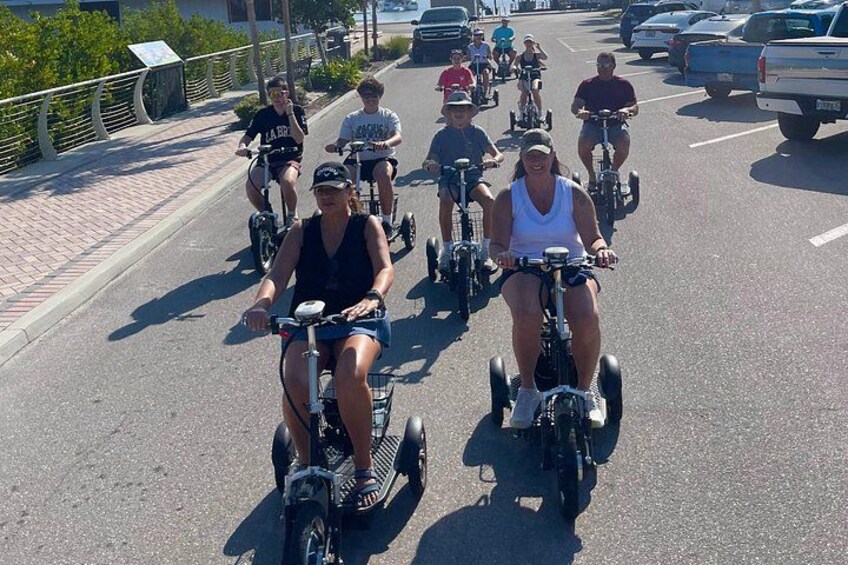Private Trike and Moped Tour of Downtown Naples Florida 3