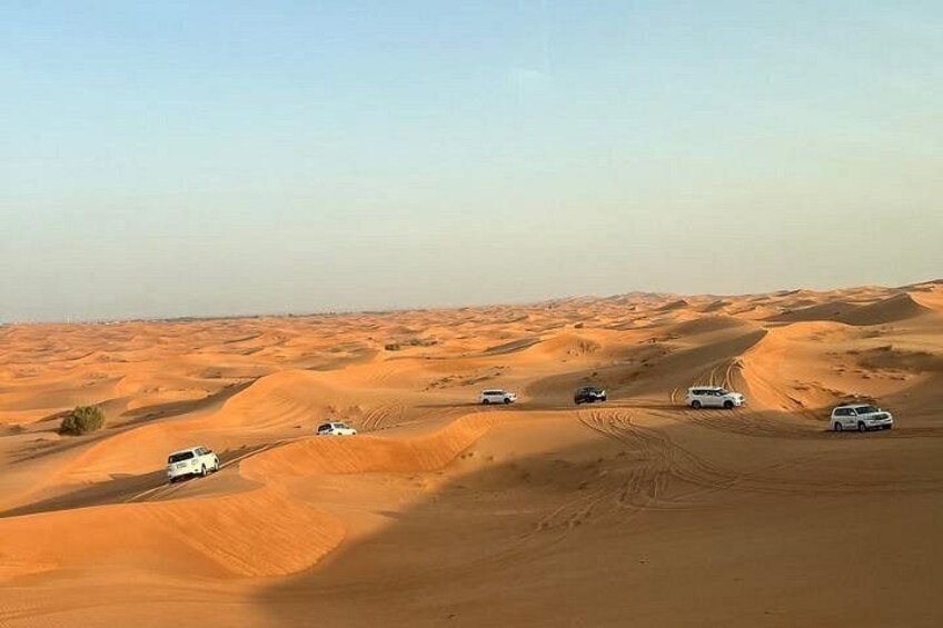 Dubai Premium Desert Safari – Red Dunes, Camel Ride & BBQ Dinner 2