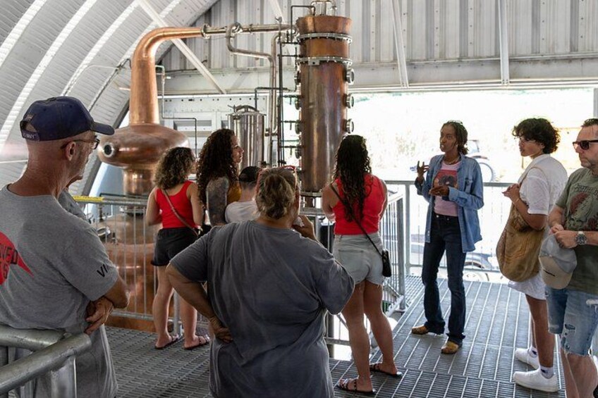 And the science and wonder of the distillery process. 2
