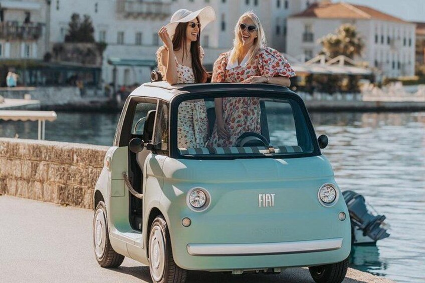 Topolino Guided City Tour by E Car Kotor Perast 1