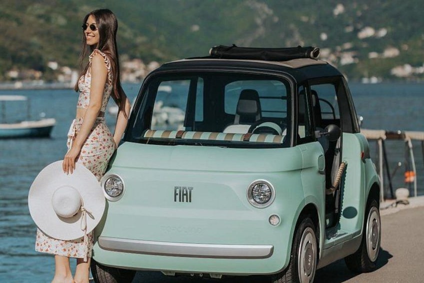 Topolino Guided City Tour by E Car Kotor Perast 5