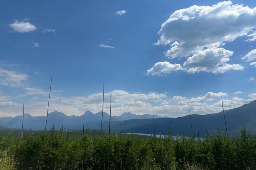 E Bike Tour in Glacier National Park Cammas Road 5
