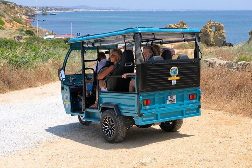 Albufeira Private Electric Tuk Tuk Tour With Coastal Views 1