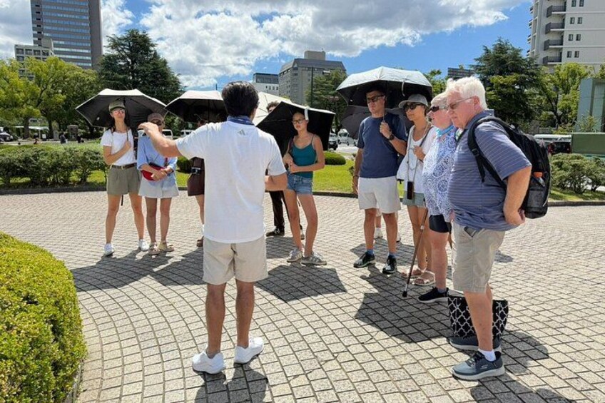 History of Hiroshima Group Walking Tour 3