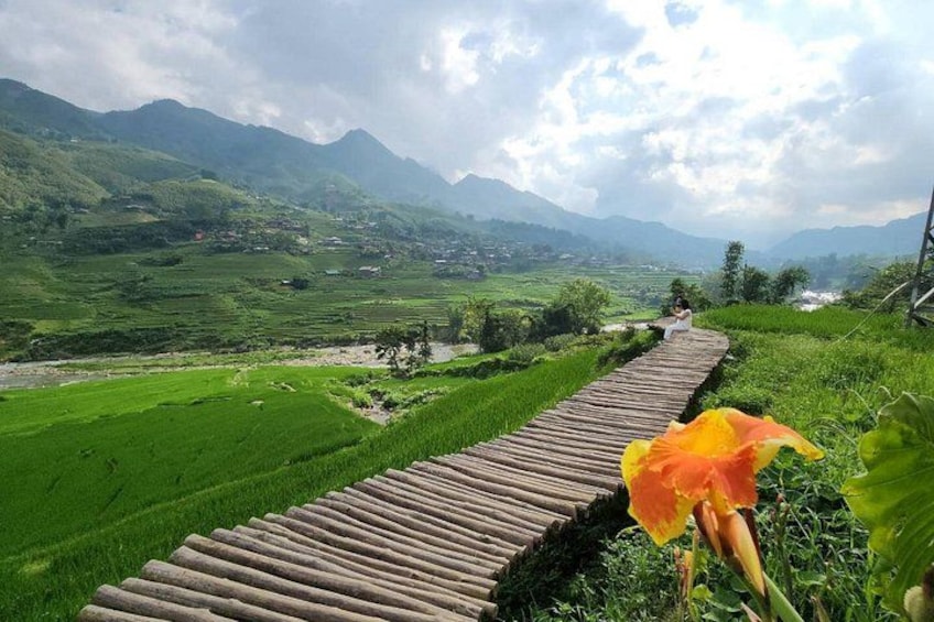 Sapa No-Trek Eco Tour: Muong Hoa Valley & Ta Van, Foot Spa, Cafe 2