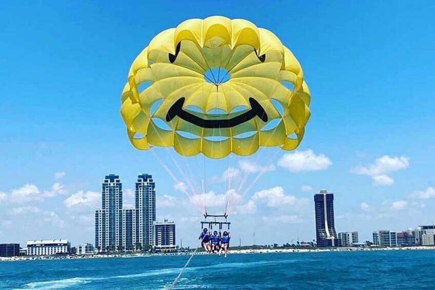 Ocean Parasailing only at Sonny’s Beach Service, South Padre Island, Tx 2