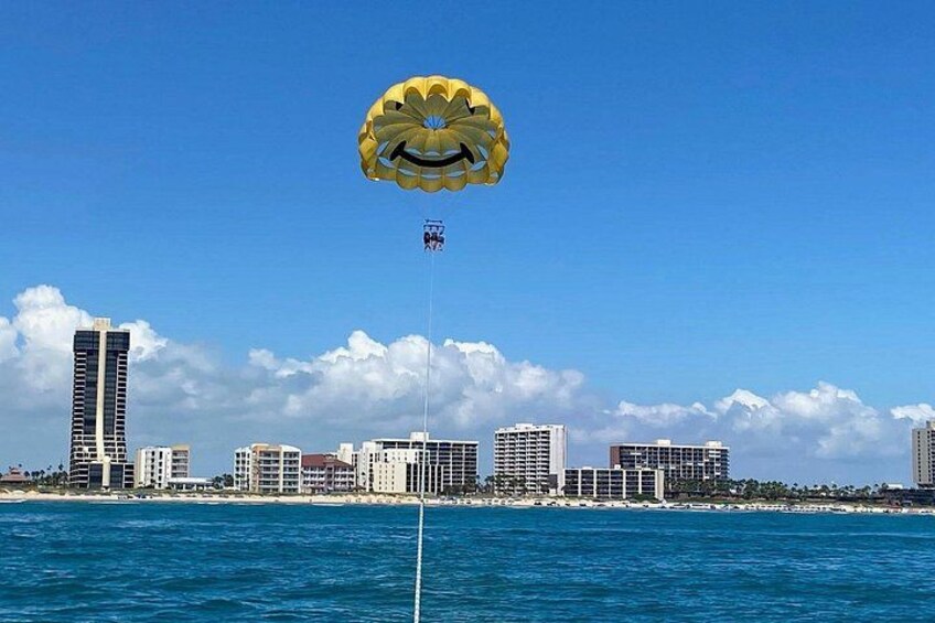 Awesome views Ocean Parasailing with Sonny's Beach Service 3