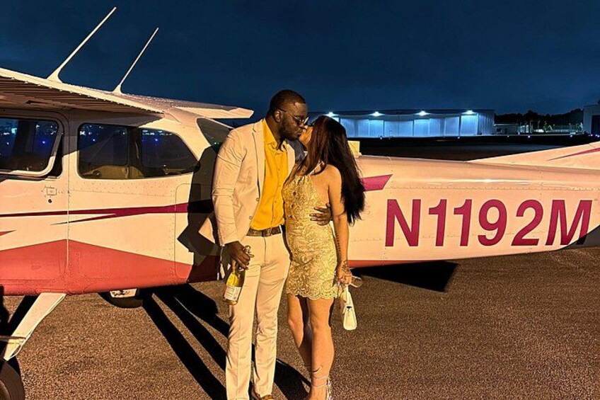 Miami Beach Night Lights Airplane Tour with Champagne 50 Mins 3