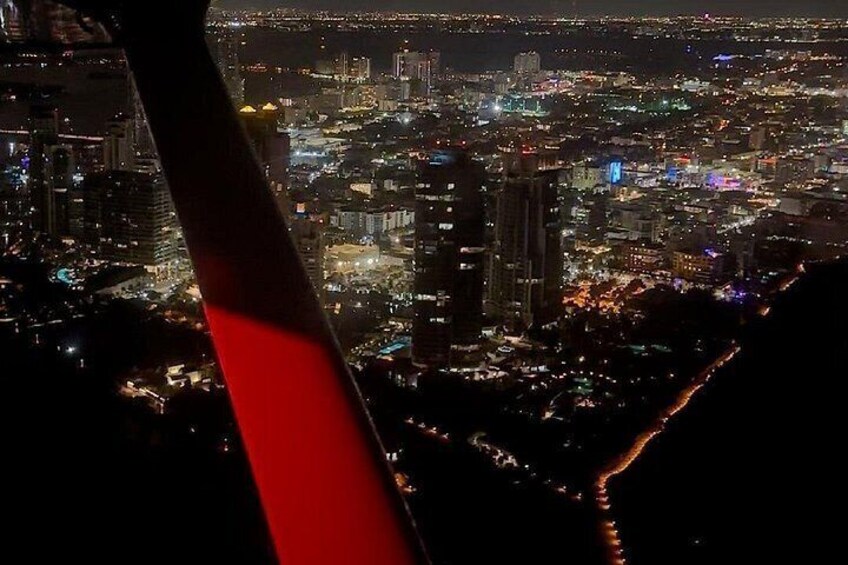 Miami Beach Night Lights Airplane Tour with Champagne 50 Mins 5