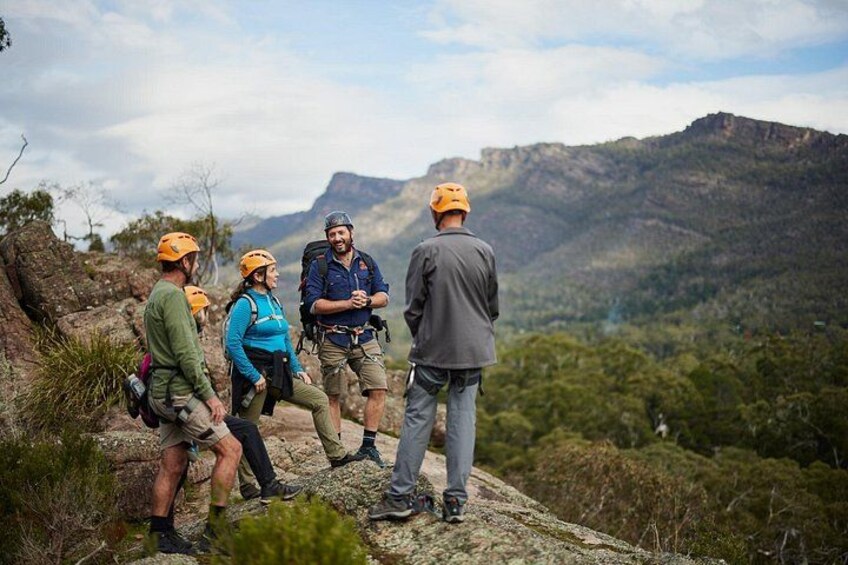Rock Adventure Beginner Climb and Abseil 1