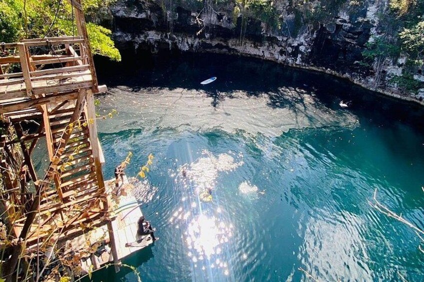 Open Cenote Bike and Swim Tour in the Jungle 1