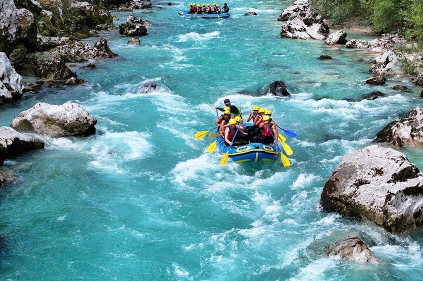 Soča River White Water Rafting in Bovec with Free Photos 4