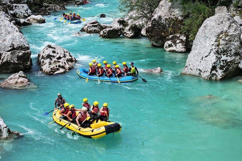 Soča River White Water Rafting in Bovec with Free Photos 4