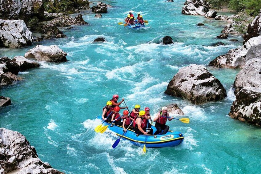 Soča River White Water Rafting in Bovec with Free Photos 5