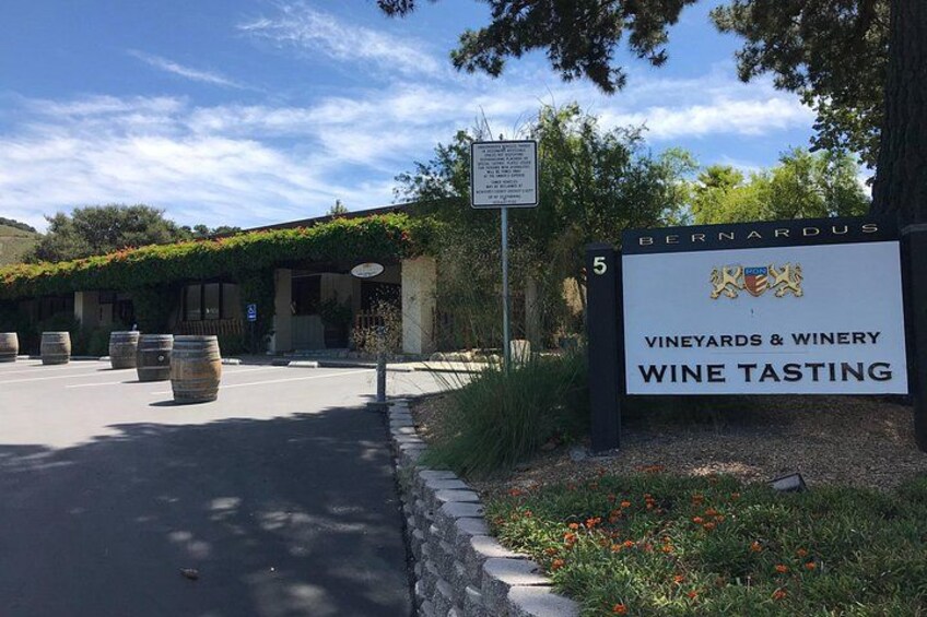 Bernardus tasting room 2