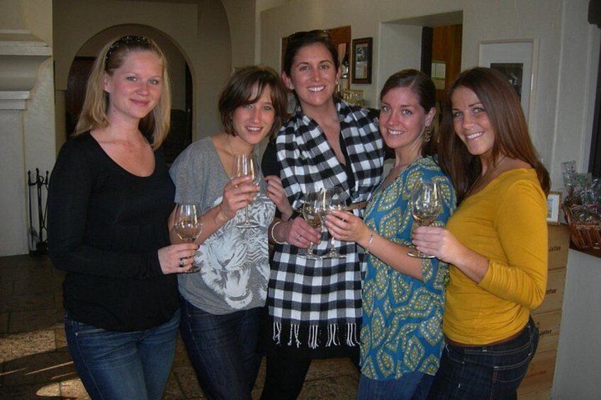 Wine tasting is fun! 1