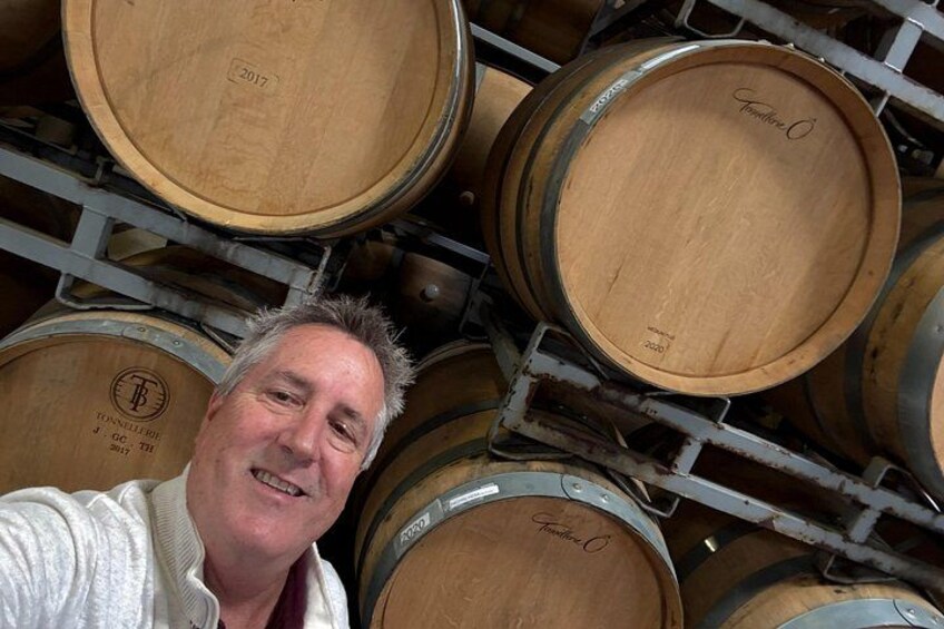 Fun in the barrel room! 2