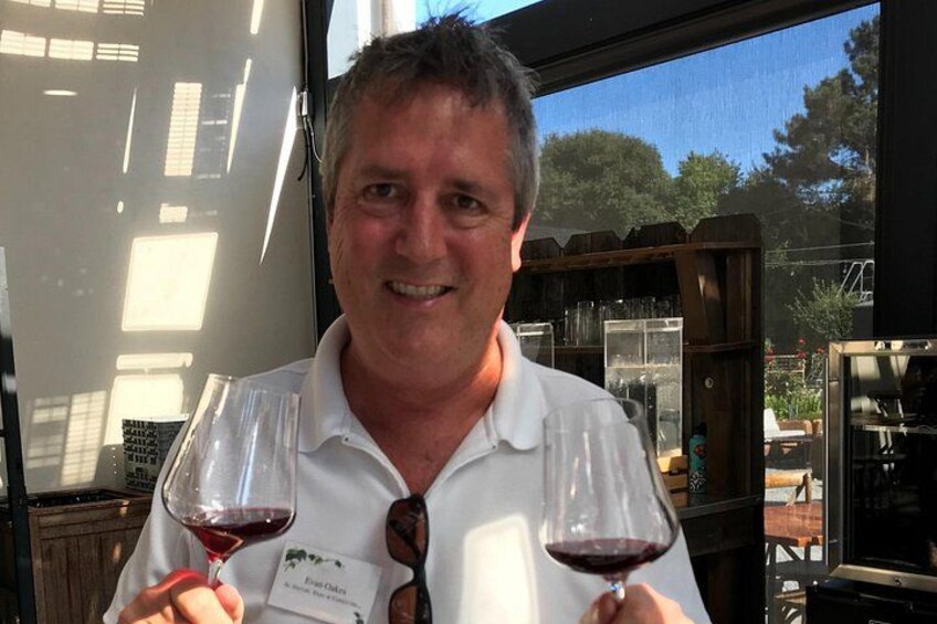 Your guide does drink wine but not on tour! 5