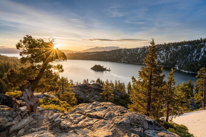 Lake Tahoe Half-Day Morning Guided Tour from Reno | Small Group 5