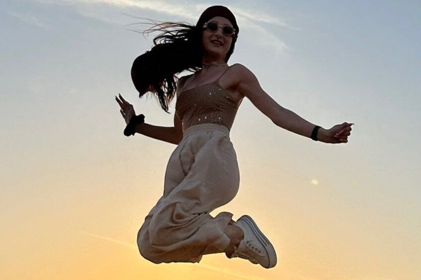Dubai desert safari with BBQ dinner, camel ride & dune Bashing 2