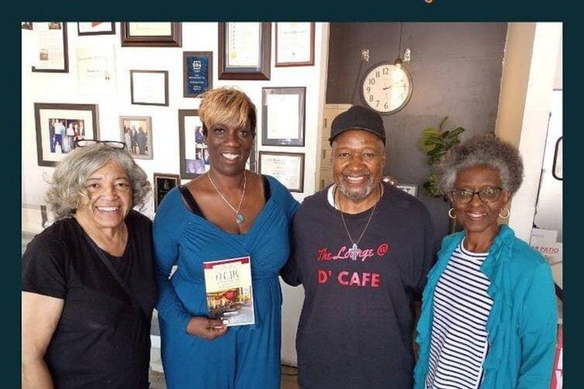 Chit Chat Atlanta Tourists with owners of D Cafe & Catering 2