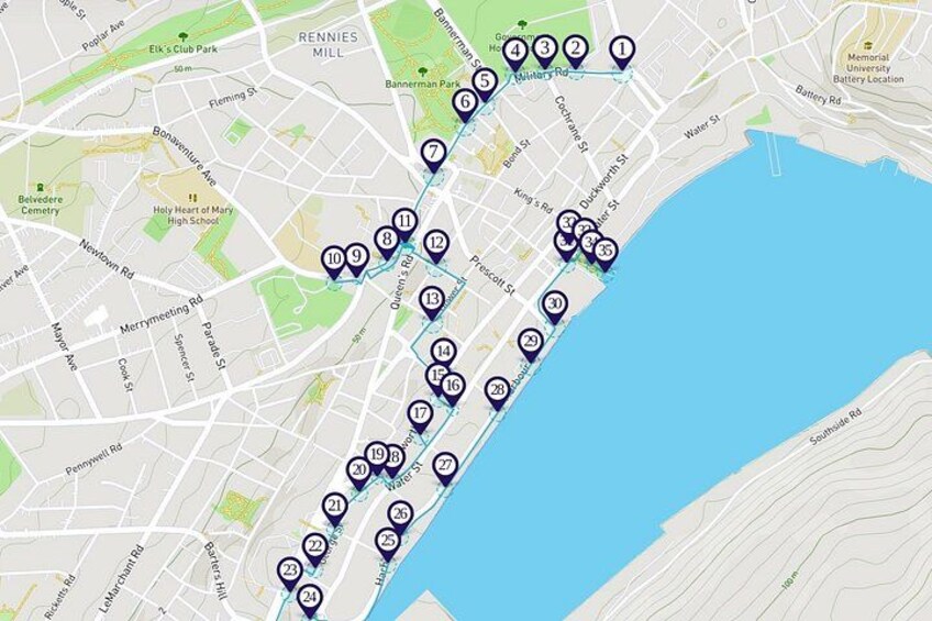 Historic Downtown St. John's Self-Guided Audio Walking Tour 1