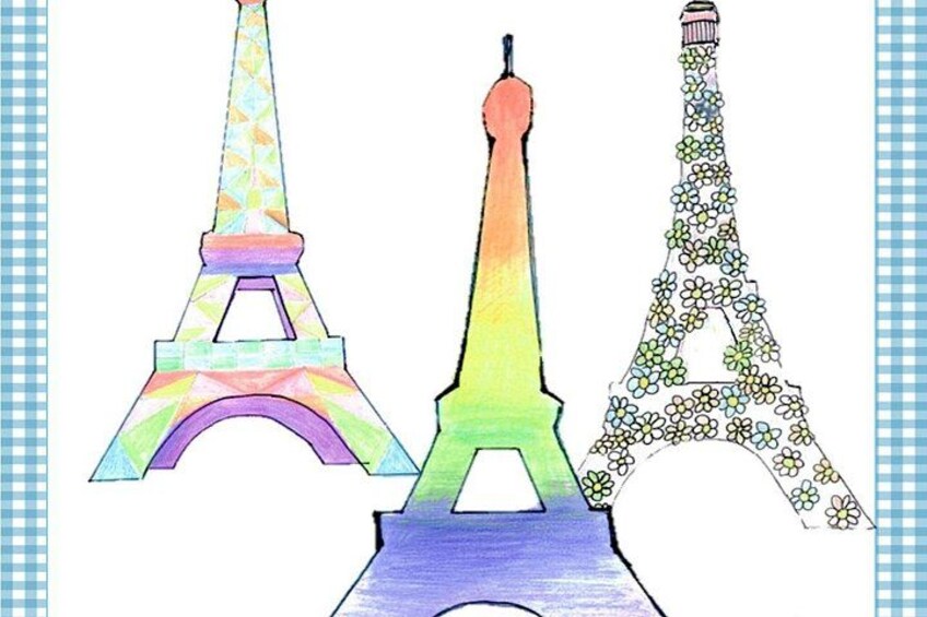 Eiffel Tower Drawing Workshop at the Eiffel Tower 4