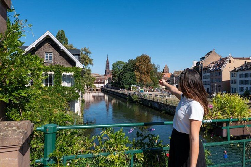 beautiful view of la Petite France during summer 3