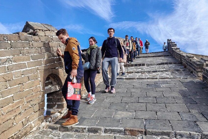 Beijing: self-guided group hiking at Jinshanling Great Wall 1