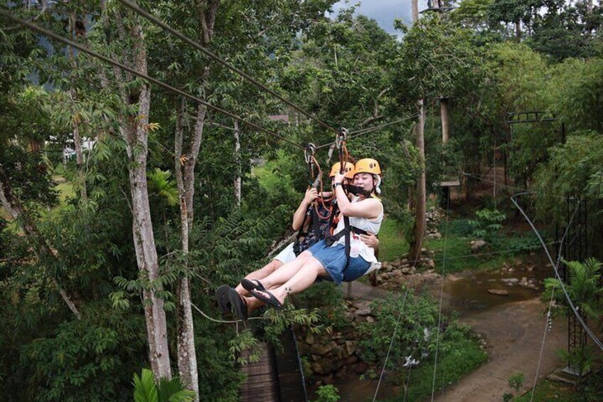 Samui Zipline Adventure with Transfer service 4