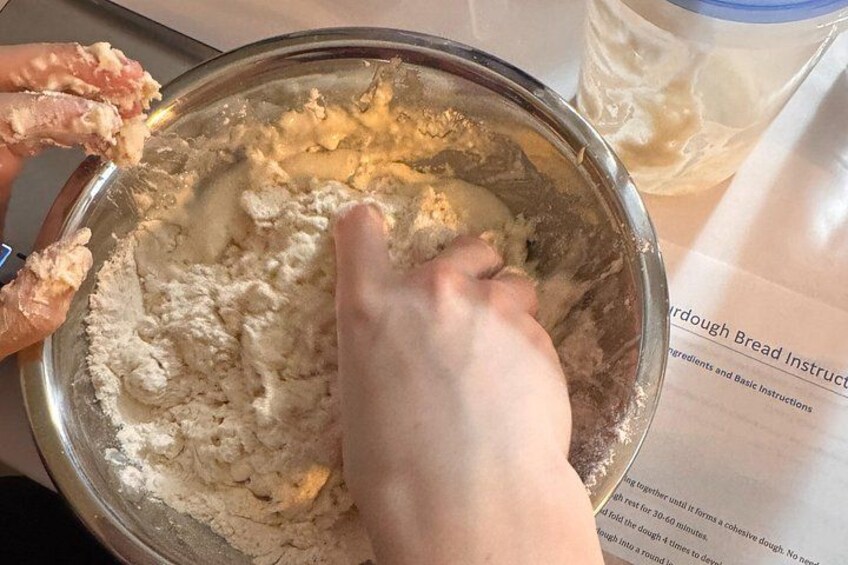 Private sourdough bread workshop for up to 10 people 2
