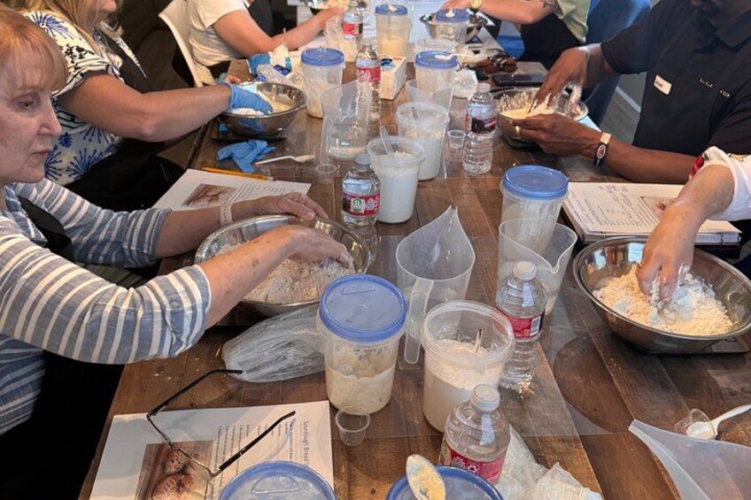 Private sourdough bread workshop for up to 10 people 2
