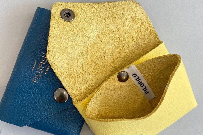 Creations at Leather workshop in Verona 5